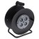 Metal coil, 4 sockets, b/h, IP20, 16 A, UHL2, gray