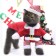 New Year's costume for dogs "Klaus", size S (DS 25, OG 35 cm)