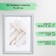 Photo frame Plastic "Mira" 15x20 cm silver (plastic screen)