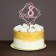 Topper for Cake "Since March 8" Color, mix, assorted