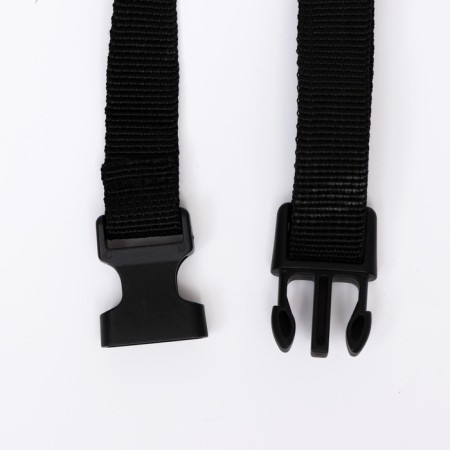 Muzzle mesh with double fixation, size m (length on the nose 10 cm, muzzle 20 cm), black-4
