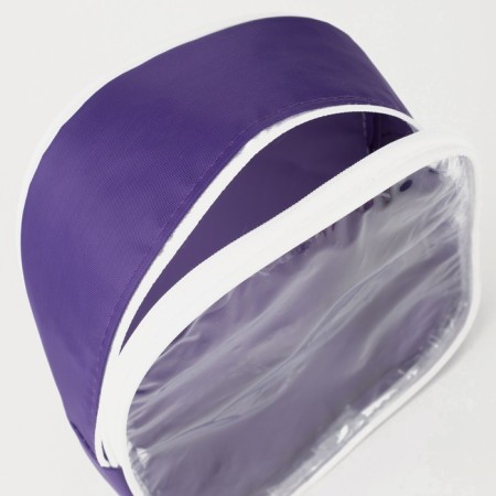 Lightning cosmetic bag, purple color-4