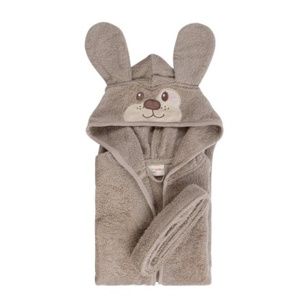 Children's robe "Zuma", age 3-4 years, beige color-2