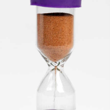 Sanding clock desktop for 5 minutes, H -12 cm, D - 4.4 cm, package package, mix-1