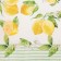 Ethel towel Lemons 40x70 cm, 100% cotton, reps 190 g/m2