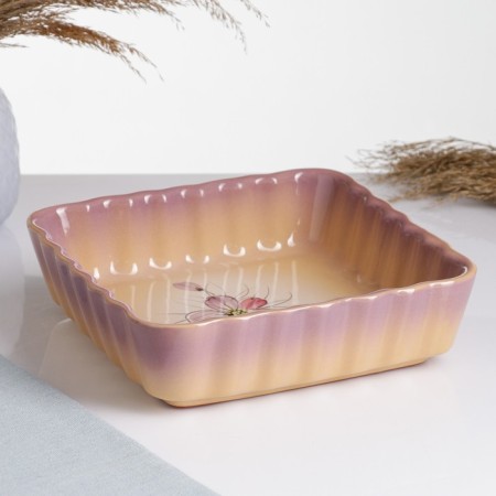 Baking capacity "square wave" 1.5l / 6.5x23x23cm, tenderness