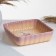 Baking capacity "square wave" 1.5l / 6.5x23x23cm, tenderness