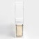 Rabberry with a basket for linen and crossbars, 2 tier, white color, 38x35x160 cm
