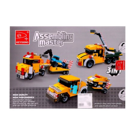 Designer "City builders", 3 assembly options, 264 details-7