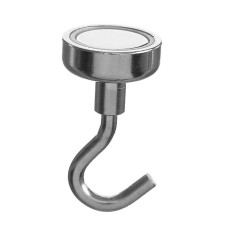 Neodimal Cartage Magnet with Crouch for Auto, D 20 mm, Clutch 8 kg