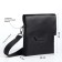 Male bag, black color