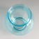 Landysh-1 candlestick turquoise 14x14 cm, 1350 ml Mix