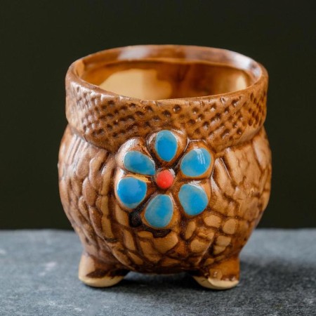 Pot "Flower" on the legs, 6*6*5cm-1