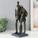 Souvenir Polystone "Young couple" for metal 13.4x11.8x34 cm