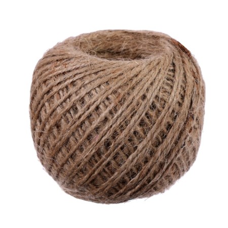 Shpagat jute banking 100 m x 1.5 mm, Devente, 90 g, polished, heat -assigned film-1