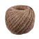 Shpagat jute banking 100 m x 1.5 mm, Devente, 90 g, polished, heat -assigned film