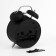 Alarm clock "Classic", discrete move, d-9.8 cm, black