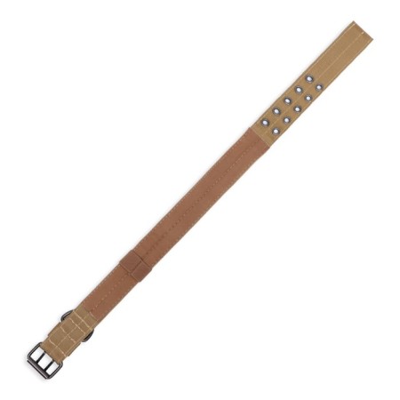 A collar with a soft lining, 67 x 4 cm, Osh 43-53 cm, sand-5