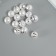 Busina for creativity plastic "Pearls - Smile" Set 15 pcs d = 1.2 cm