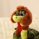 Soft toy "Snake", 10 cm, brown color