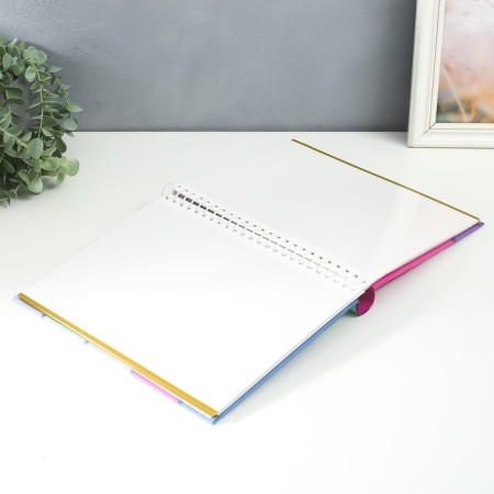 Photo album magnetic 20 sheets "Bright Geometry" 29x24x2 cm-2