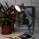 The desktop lamp N-214-E27-40W-GY E27 with the base of gray