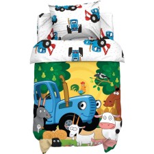 Bed Blue Blue Tractor 