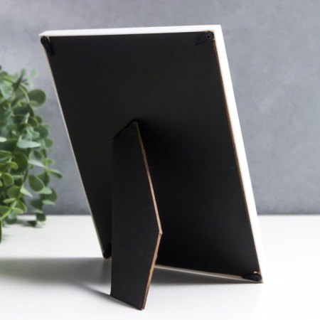 Photo frame plastic 10x15 cm "Classic Infinity" White 20x15 cm-2