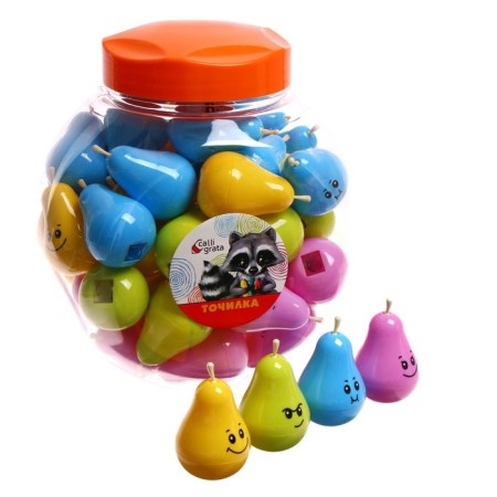 Sharpen with a “pear” container, mix-1