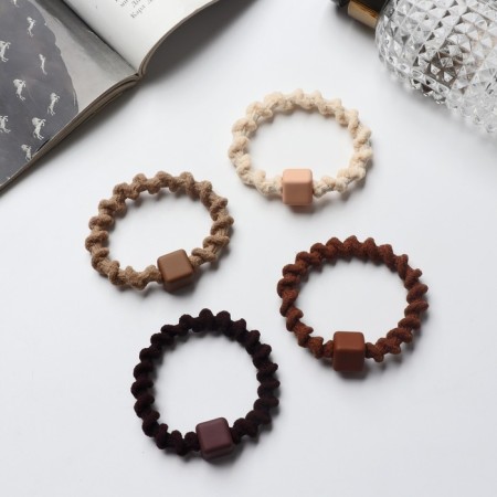 Hair elastic band "Claris" Winth Cube, 5 cm, mix-1