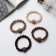 Hair elastic band "Claris" Winth Cube, 5 cm, mix