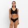 Female set (top, panties) Black color, size 42-44