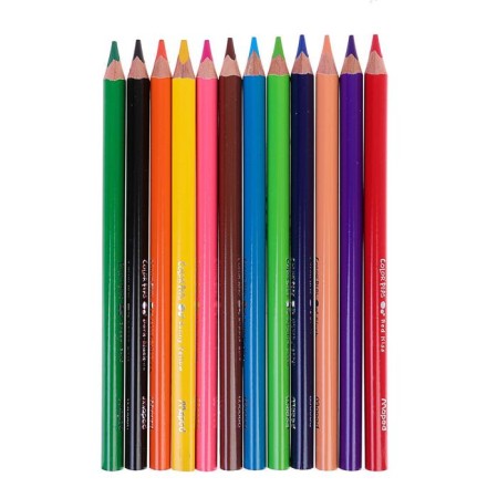 Three -sided pencils, 12 colors, Maped Color Peps Maxi, thickened, euro suspension-1