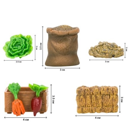 Набор фигурок «На ферме», 18 предметов-7