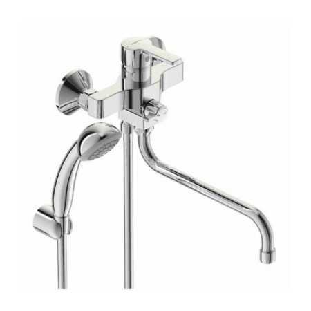 Vidima Uno Ba239AA bath mixer, single -leaf, survivor 250 mm, watering can, chrome