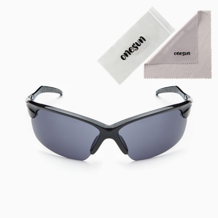 Sunny sportsmanship glasses "OneSun", UV 400, pipe 13 cm, width 15 cm, lens 4 x 7.2 cm