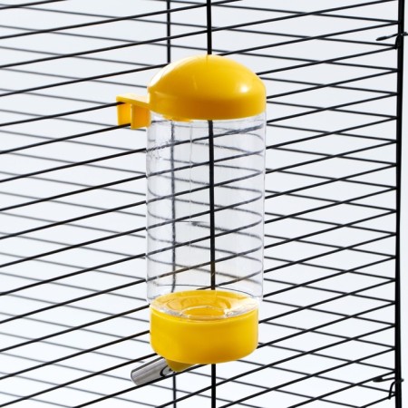 Drill for a cage, 400 ml, 9 x 6 x 20 cm, yellow-1