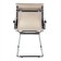 Brabix Kayman CF-102 chair, eco-leather, chrome, beige