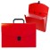 A4 Calligrata Portfli folder, 6 departments, 700 μm, up to 300 sheets, red
