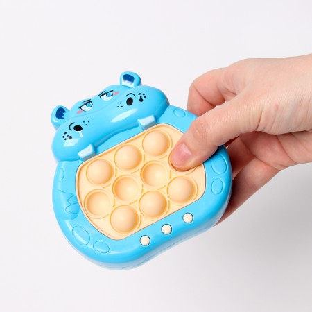 Developing toy "Hippo" with a suspension, light, sound, species mix-5