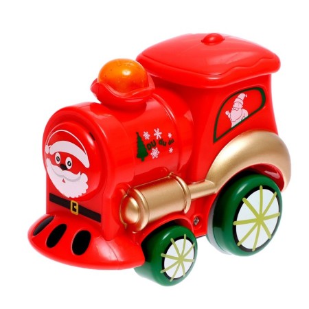 Railway "New Year's train", works from batteries-3