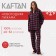 Female pajamas (shirt and trousers) KAFTAN size 40-42, blue