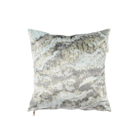 Pillowcase "marble", size 45x45 cm, green color-2