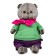 Soft toy "Basik", included from fleece, 19 cm