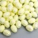 Easter decor "Egg - silver speck" set of 100 pcs SV, yellow 1.5x1.8 cm, 8x8x8 cm