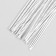 Wire for creativity "White" (set of 20 pcs) 0.9 mm, 36 cm