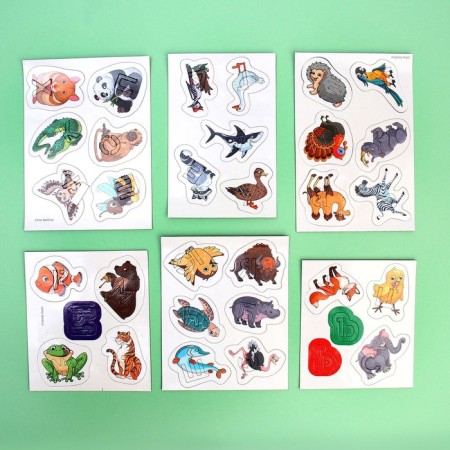 Magnetic marker board “I'm learning to draw. Letters"-2