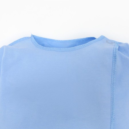 A set for a newborn 5 items, the color is blue, height is 56-62 cm-8