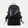 Tourist backpack on lightning, black color