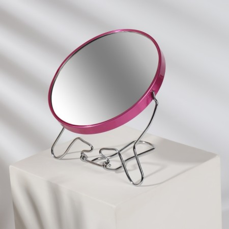 Desktop mirror - suspended, bilateral, with an increase, d mirror surface 11.5 cm, mix-2